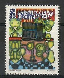 Znaczek Liechtenstein 1993 Mi 1060 Czyste **