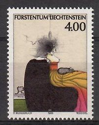 Znaczek Liechtenstein 1995 Mi 1123 Czyste **