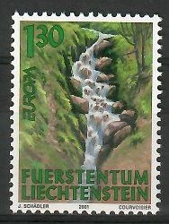Znaczek Liechtenstein 2001 Mi 1255 Czyste **