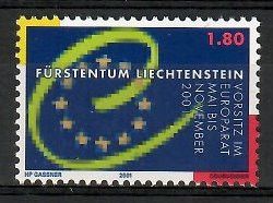 Znaczek Liechtenstein 2001 Mi 1256 Czyste **
