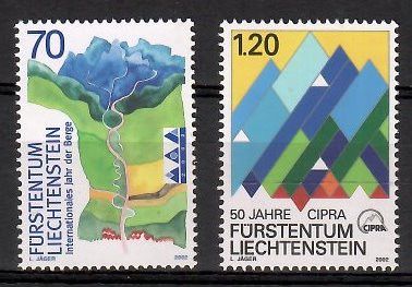Znaczek Liechtenstein 2002