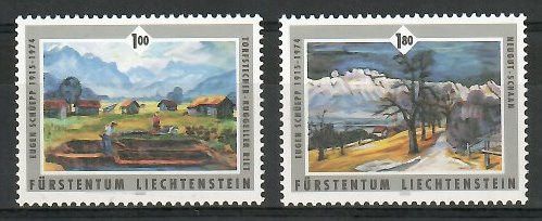 Znaczek Liechtenstein 2006 Mi 1405-1406 Czyste **
