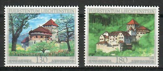 Znaczek Liechtenstein 2009 Mi 1522-1523 Czyste **
