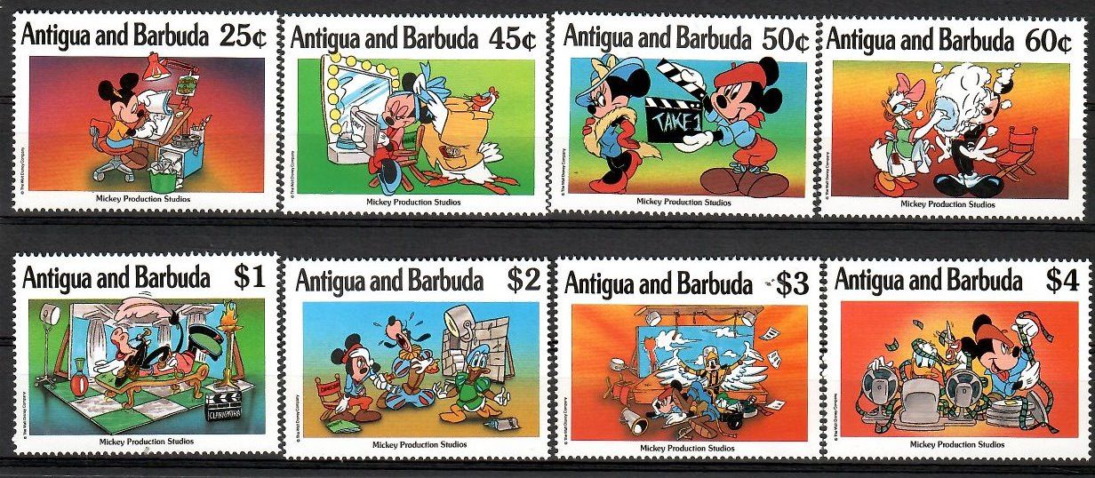 Znaczek Antigua i Barbuda 1990 Mi 1393-1400 Czyste **