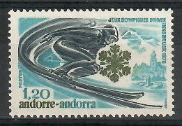 Znaczek Andora (francuska) 1976 Mi 272 Czyste **