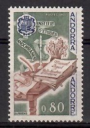 Znaczek Andora (francuska) 1977 Mi 284 Czyste **