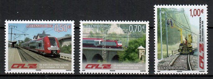 Znaczek Luksemburg 2006 Mi 1704-1706 Czyste **