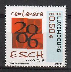 Znaczek Luksemburg 2006 Mi 1708 Czyste **