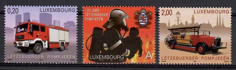 Znaczek Luksemburg 2009 Mi 1818-1820 Czyste **