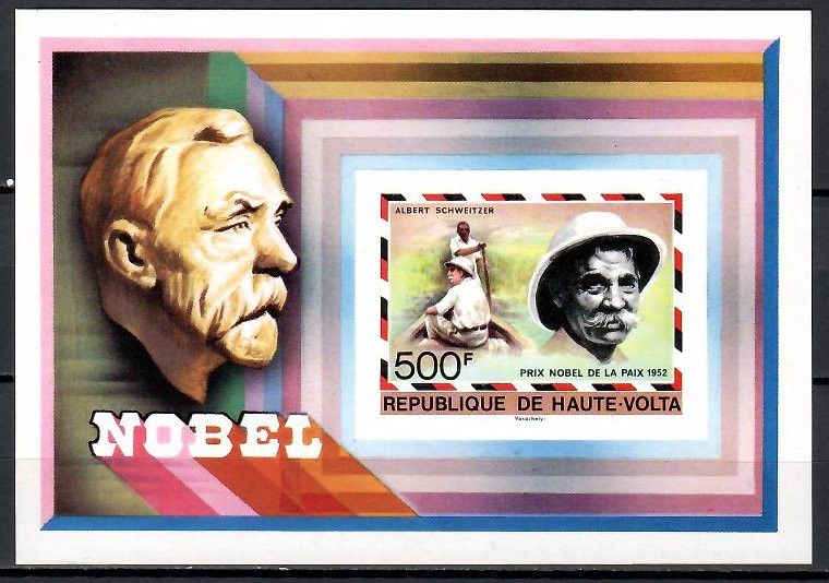 Znaczek Burkina Faso 1977 Mi bl 47B Czyste **