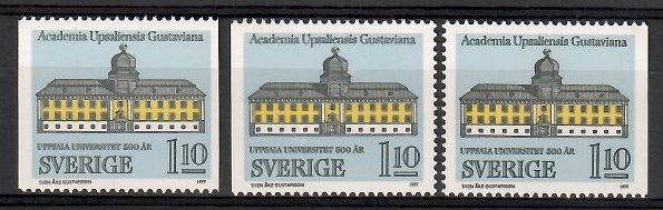 Znaczek Szwecja 1977 Mi 988a,dl,dr Czyste **