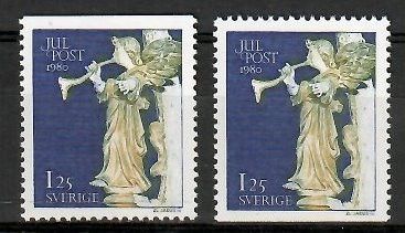 Znaczek Szwecja 1980 Mi 1133Do,Du Czyste **