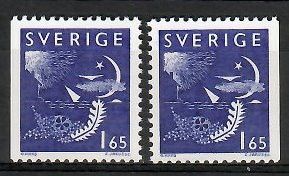 Znaczek Szwecja 1981 Mi 1158Dl,Dr Czyste **