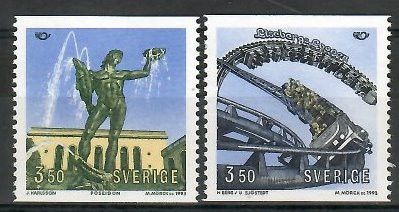 Znaczek Szwecja 1993 Mi 1772-1773 Czyste **