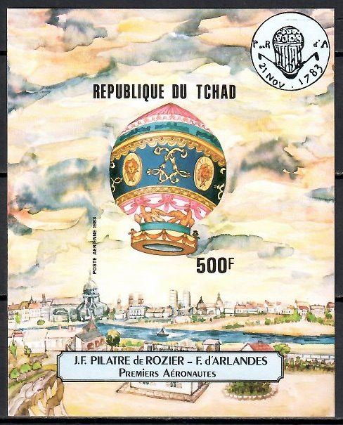 Znaczek Czad 1983 Mi bl 152B Czyste **