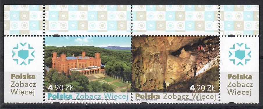 Znaczek Polska 2025 Mi 5613-5614 Fi 5463-5464 Czyste **