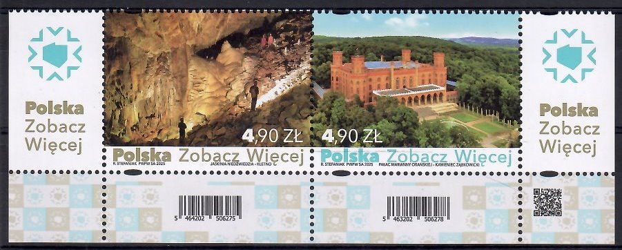 Znaczek Polska 2025 Mi 5613-5614 Fi 5463-5464 Czyste **