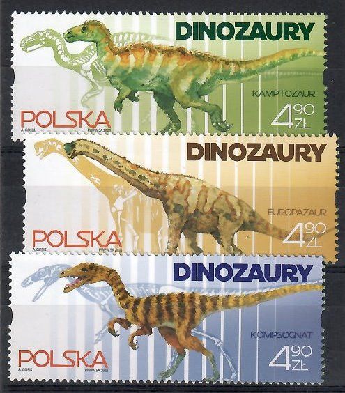 Znaczek Polska 2025 Mi 5627-5629 Fi 5477-5479 Czyste **