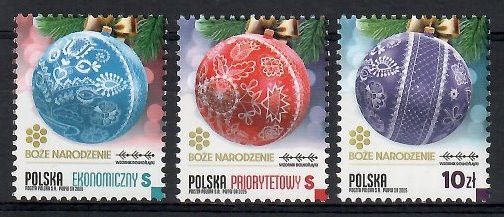 Znaczek Polska 2025 Mi 5638-5640 Fi 5488-5490 Czyste **