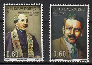 Znaczek Luksemburg 2013 Mi 1972-1973 Czyste **