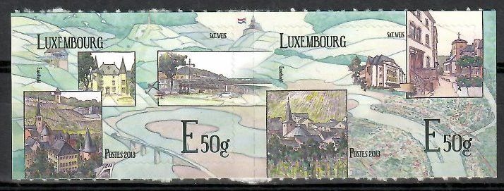 Znaczek Luksemburg 2013 Mi 1981-1982 Czyste **