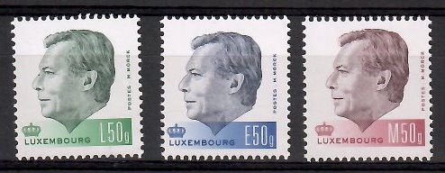 Znaczek Luksemburg 2015 Mi 2028-2030 Czyste **
