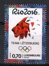 Znaczek Luksemburg 2016 Mi 2088 Czyste **
