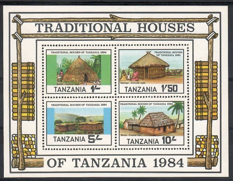 Znaczek Tanzania 1984 Mi bl 39 Czyste **