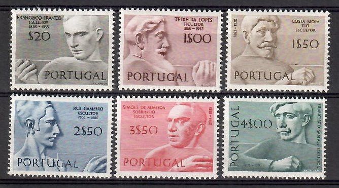 Znaczek Portugalia 1971 Mi 1130-1135 Czyste **