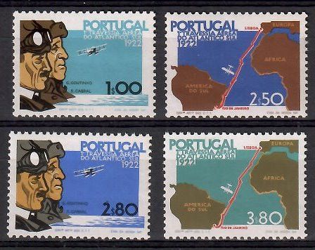 Znaczek Portugalia 1972 Mi 1185-1188A Czyste **
