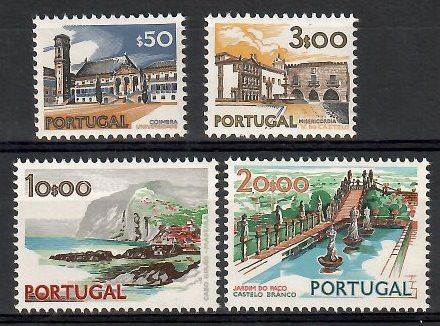Znaczek Portugalia 1972 Mi 1189-1192xI Czyste **