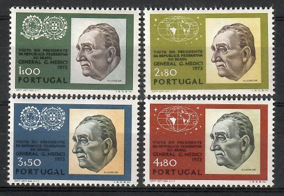 Znaczek Portugalia 1973 Mi 1202-1205 Czyste **