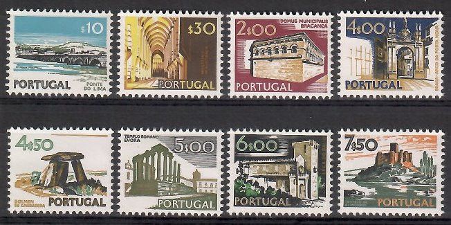 Znaczek Portugalia 1974 Mi 1240-1247x Czyste **