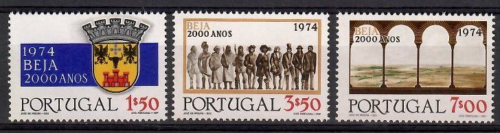 Znaczek Portugalia 1974 Mi 1260-1262 Czyste **