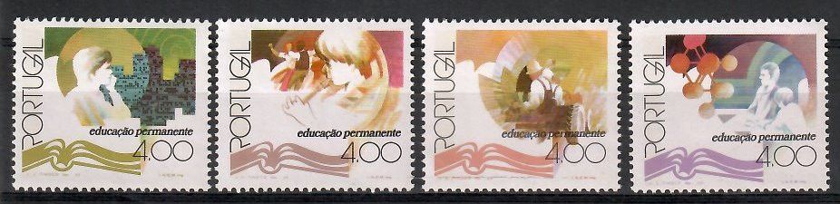 Znaczek Portugalia 1977 Mi 1366-1369y Czyste **