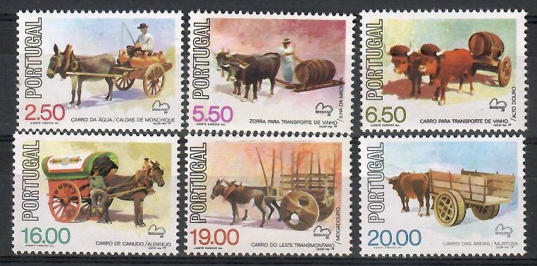 Znaczek Portugalia 1979 Mi 1453-1458 Czyste **