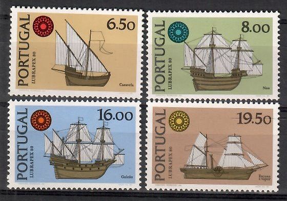 Znaczek Portugalia 1980 Mi 1504-1507y Czyste **