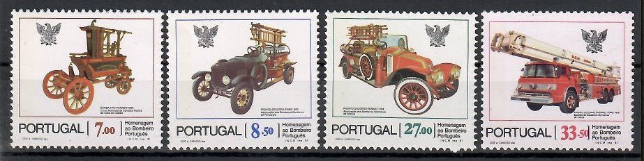 Znaczek Portugalia 1981 Mi 1544-1547 Czyste **
