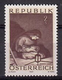 Znaczek Austria 1969 Mi 1318 Czyste **