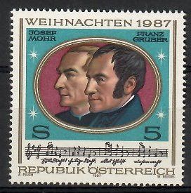 Znaczek Austria 1987