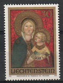 Znaczek Liechtenstein 1973 Mi 595 Czyste **