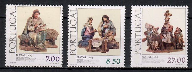 Znaczek Portugalia 1981 Mi 1549-1551 Czyste **