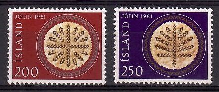 Znaczek Islandia 1981 Mi 574-575 Czyste **