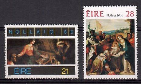 Znaczek Irlandia 1986 Mi 611-612 Czyste **