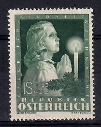 Znaczek Austria 1949 Mi 932 Czyste **