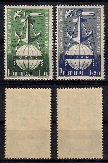 Znaczek Portugalia 1952 Mi 778-779 Czyste **