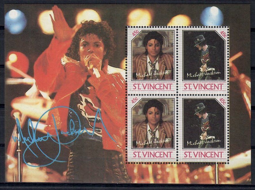 Znaczek St. Vincent 1985 Mi bl 26 Czyste **