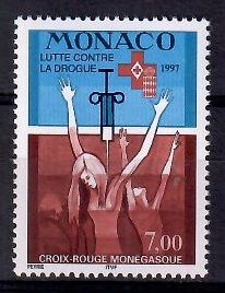 Znaczek Monako 1997 Mi 2357 Czyste **