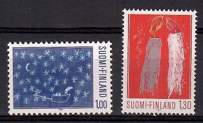 Znaczek Finlandia 1983 Mi 935-936 Czyste **