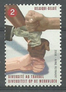 Znaczek Belgia 2008 Mi 3830 Czyste **